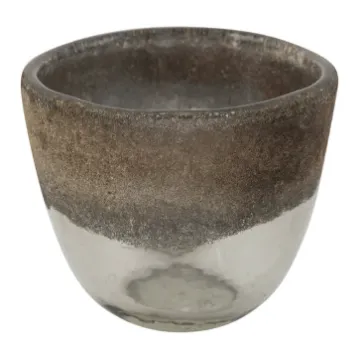 صورة Ombre Buried Glass Bowl - Large