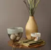 صورة Ombre Buried Glass Bowl - Large