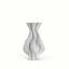 صورة 3D Kink White Vase